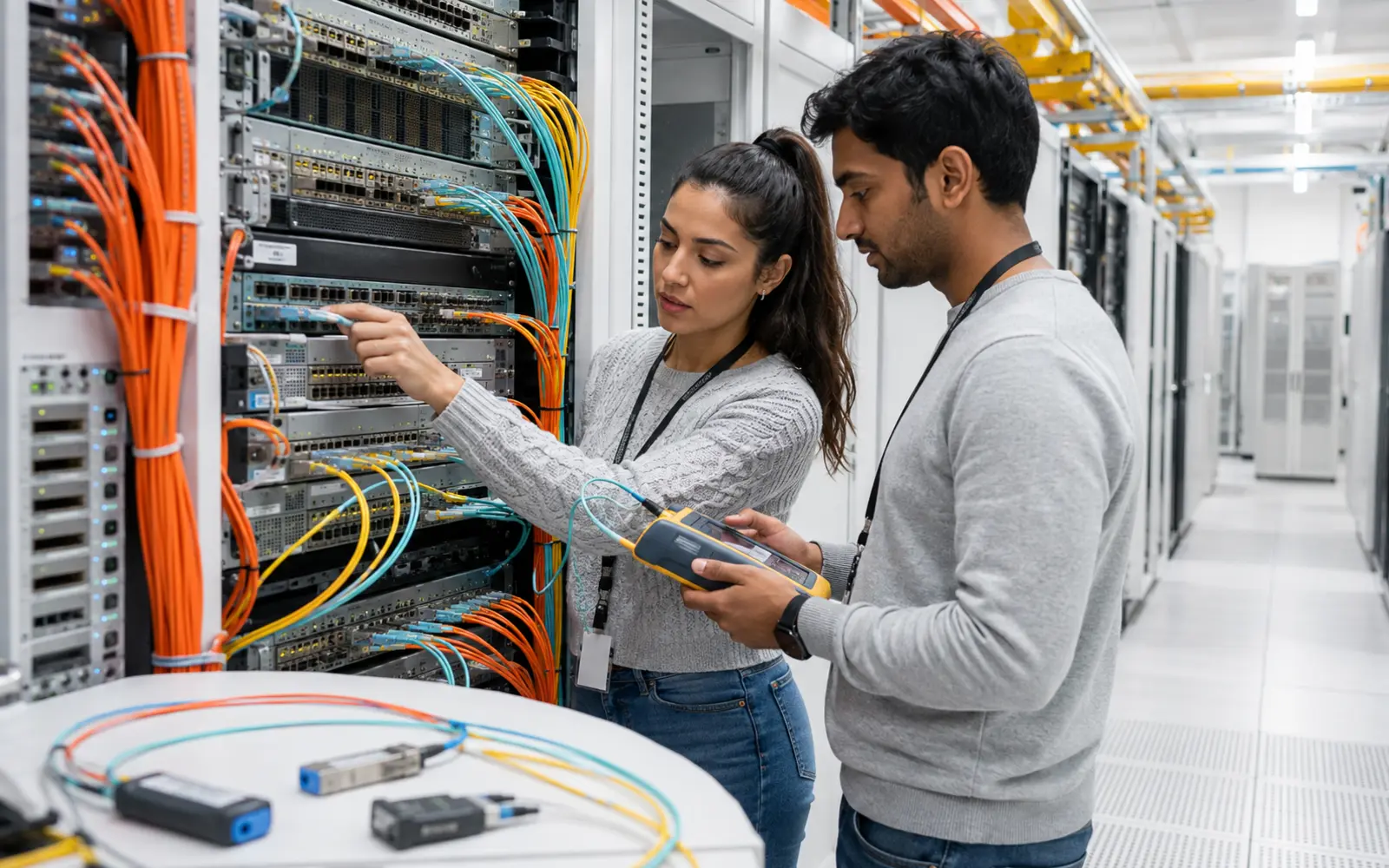 LAN · SAN · Fibre Channel · Multipath